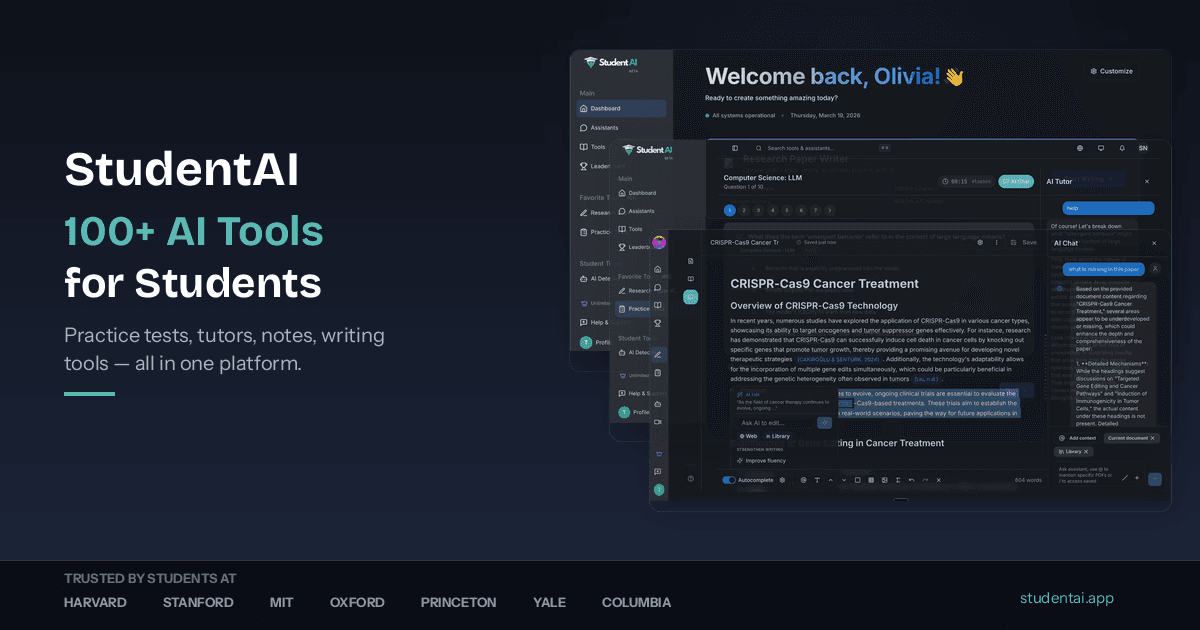 AI Tools For Students | Student AI.app